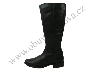 Kozačky JANA 8-25503-27 BLACK