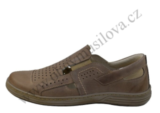 Obuv EFFE TRE 762-120-290-032 sv.hnědá